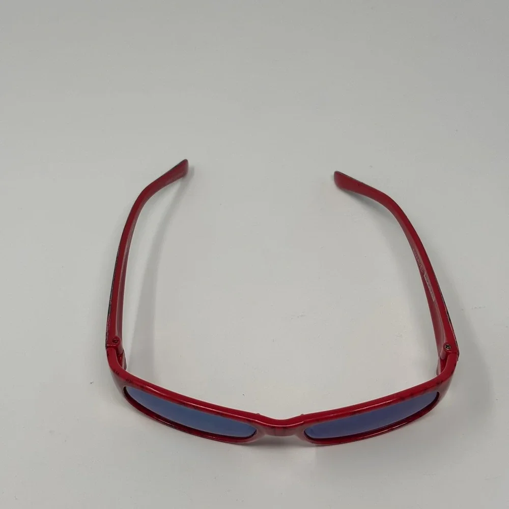 Marvel Spider Man Sunglasses Kids Red Web‎ Graphic Blue Tinted Lenses Superhero